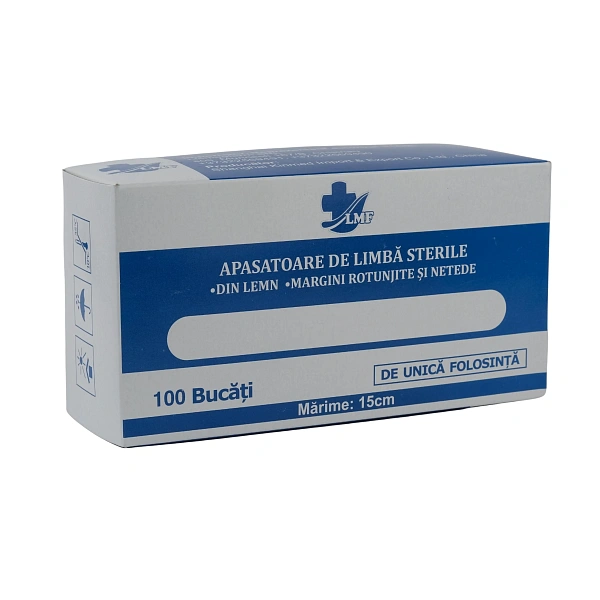 Depresor (spatula) din lemn sterila N100