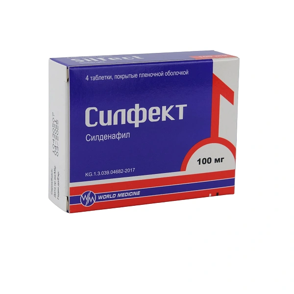 Silfect 100mg comp. film. N4