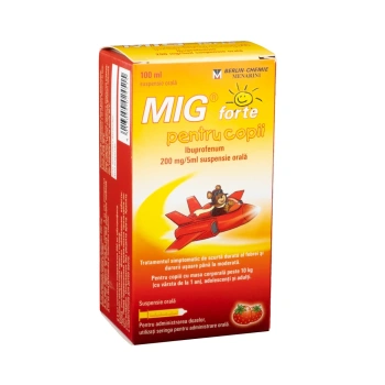 Mig Forte p/u copii 40mg/ml 100ml susp. orala.