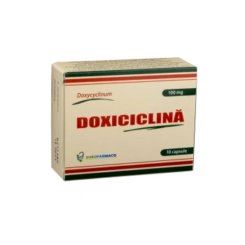 Doxycyclin 100mg caps. N10