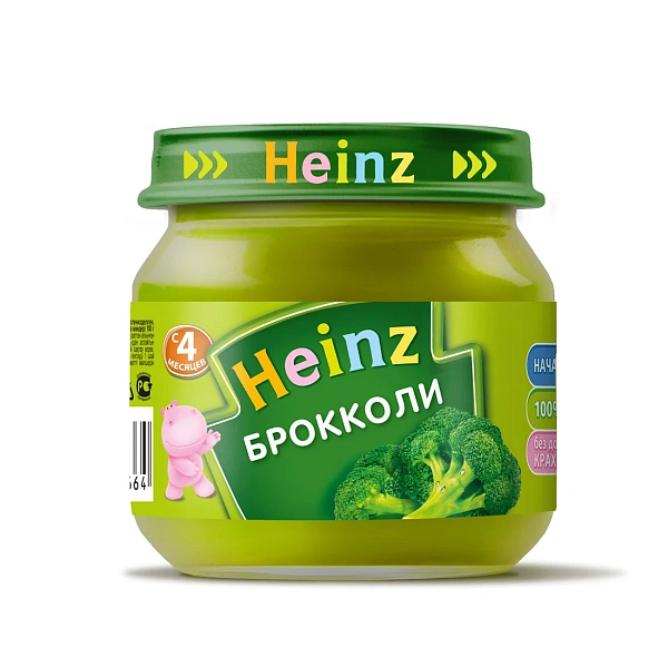 Heinz Pireu Broccoli 80g (4 luni)