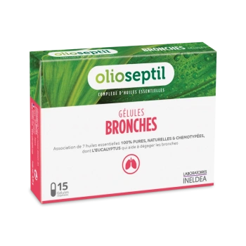 INELDEA OLIOSEPTIL Bronches caps. N15