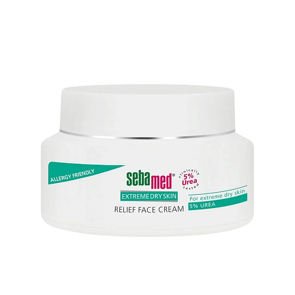Sebamed Extreme Dry Cremă de față de relief,Uree 5% Sebamed Extreme Dry Cremă de față de relief,Uree 5%
