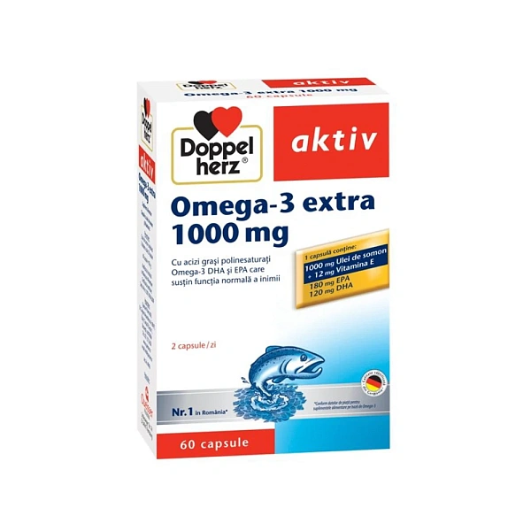 Doppelherz Omega 3 comp. N60 Doppelherz Omega 3 comp. N60