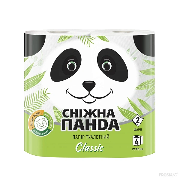 PANDA Hirtie igienica Classic 2str. 4 role  20.8m