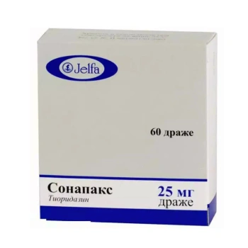 Sonapax 25mg draj. N60