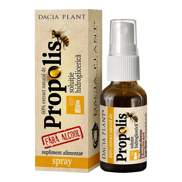 Dacia Plant Propolis soluție-extract fără alcool 20ml