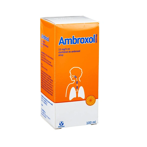 Ambroxol Sirop 15mg/5ml 100ml  Ambroxol Sirop 15mg/5ml 100ml