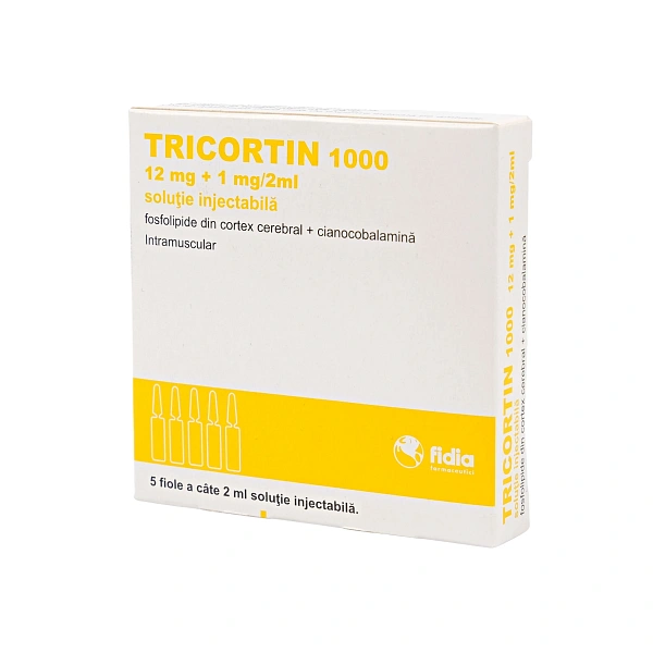 Tricortin 1000 12mg+1mg/2ml 2ml N5