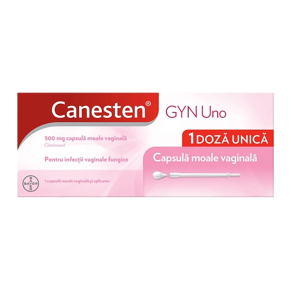 Canesten GYN Uno 500mg caps moi vaginale N1