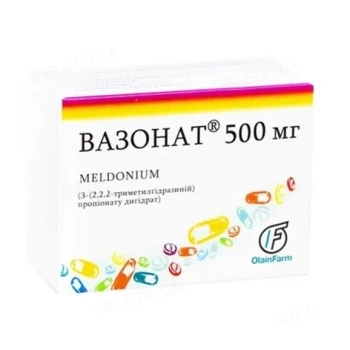 Vazonat 500mg caps. N6x10