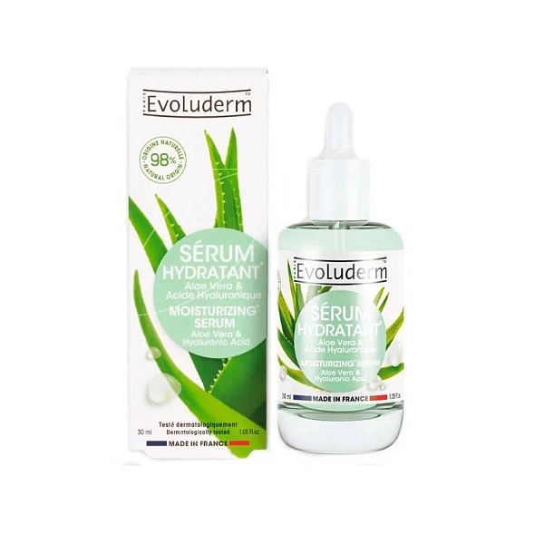Evoluderm Ser hidratant pentru față, 30ml (22018) Evoluderm Ser hidratant pentru față, 30ml (22018)