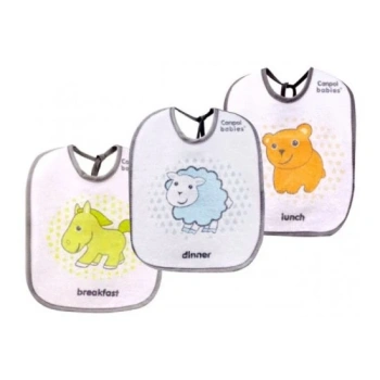 Canpol Baby 02/103 Baveta bumbac 3buc.