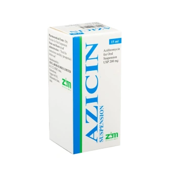 Azicin (Azitromicin) 200mg/5ml 15ml pulb./susp.orala N1