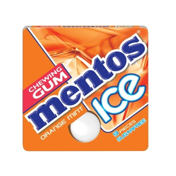 Mentos Gumă de mestecat Orange Mint 12,9g