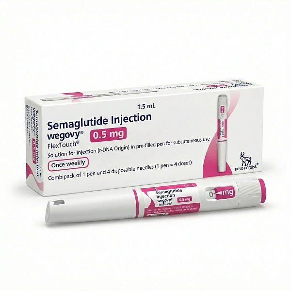 Wegovy 0.5mg FlexTouch 1,34mg/ml 1,5ml sol.inj. in stilou injector preumplut