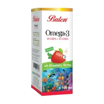 Balen Omega 3 cu aroma de capsune 100ml