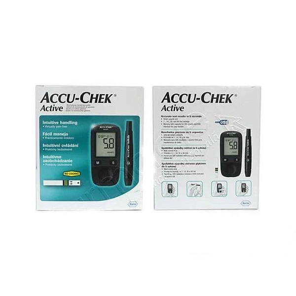 Glucometru ACCU-CHEK Active+Stripuri N10
