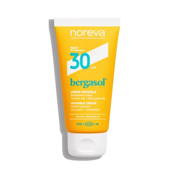 Noreva Bergasol Expert Cremă invizibila SPF30, 50ml