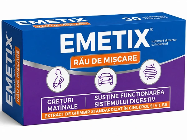 Emetix Rău de Mișcare comp. N30