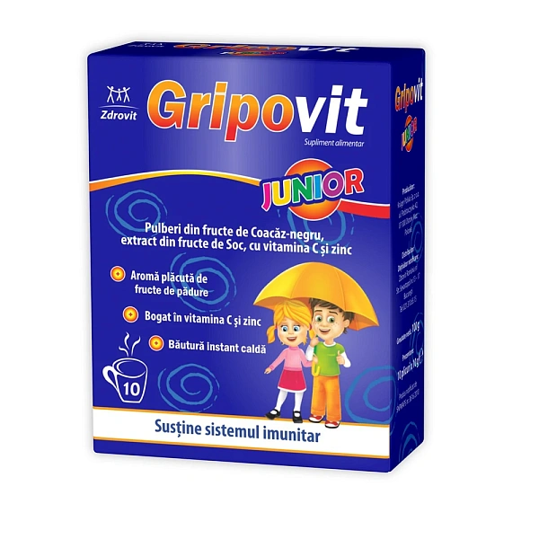 SBA Gripovit Junior plic. N10