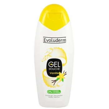 Evoluderm Gel de duș cu extract de vanilie, 400ml