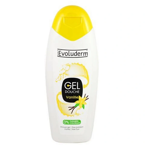 Evoluderm Gel de duș cu extract de vanilie, 400ml