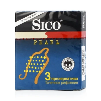 Prezervative Sico N3 Pearl (relief punctat)