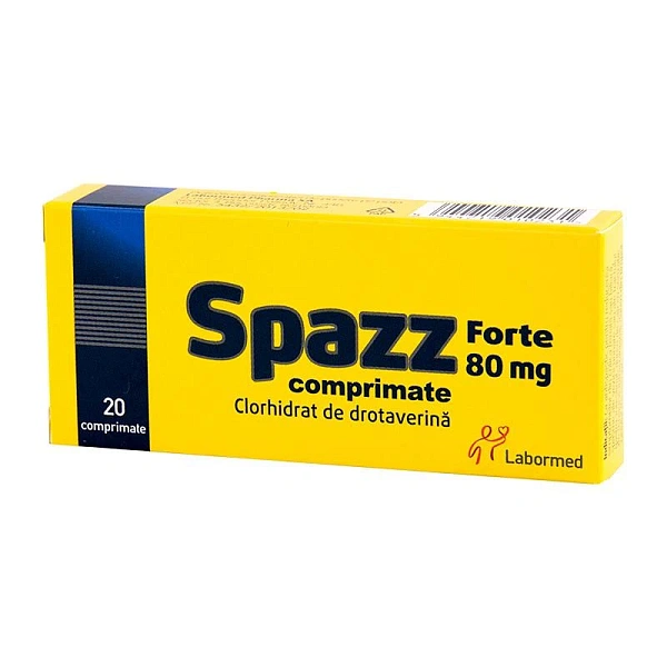 Spazz Forte 80mg comp. N10x2 Spazz Forte 80mg comp. N10x2