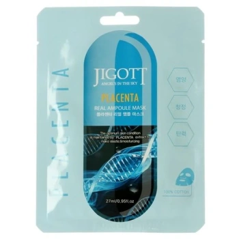 Jigott Real Mască pentru față cu placenta 27ml
