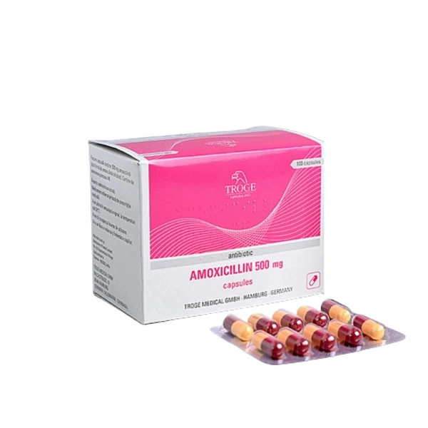Amoxicillin 500mg caps. N10 (Troge) Amoxicillin 500mg caps. N10 (Troge)