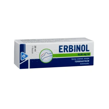 Erbinol Spray cutan.,sol.10,08mg/ml 20ml