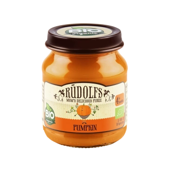 Rudolfs Organic Piure Dovleac 120g (4+)