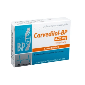 Carvedilol 6.25mg comp. N20X3