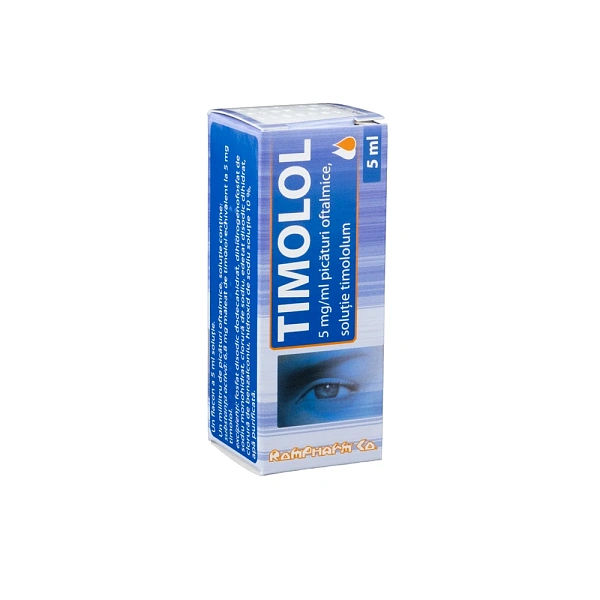 Timolol 0.5% 5ml pic. oft.  Timolol 0.5% 5ml pic. oft.