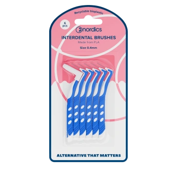 Nordics PLA Periuțe interdentale, 0.40mm, N6