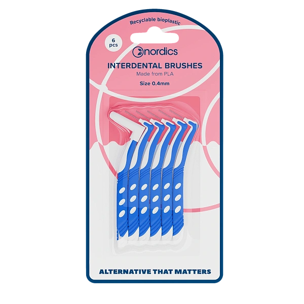 Nordics PLA Periuțe interdentale, 0.40mm, N6