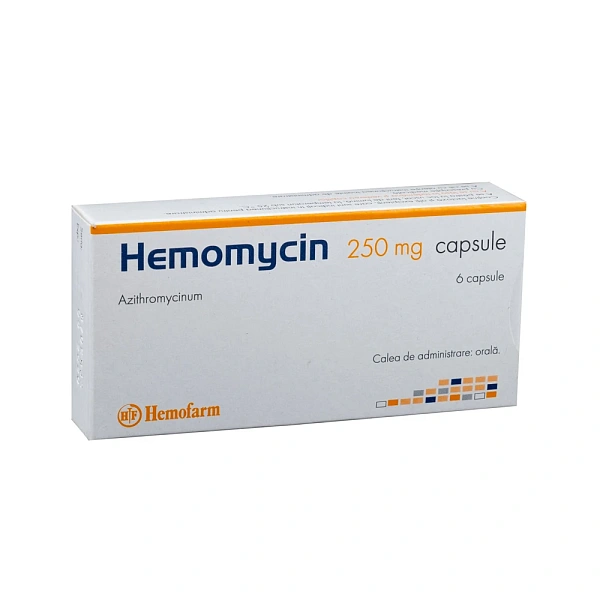 Hemomycin 250mg caps. N6 Hemomycin 250mg caps. N6