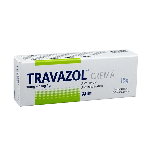 Travazol Crema 10mg+1mg/g 15g