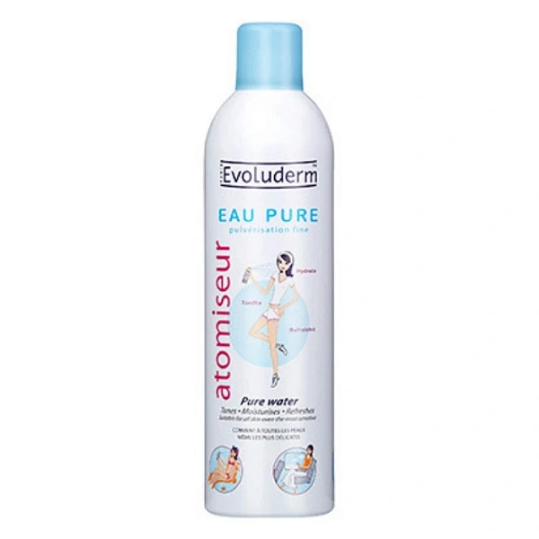 Evoluderm Atomiseur Apă pură pentru față și corp, spray, 400ml (7084) Evoluderm Atomiseur Apă pură pentru față și corp, spray, 400ml (7084)