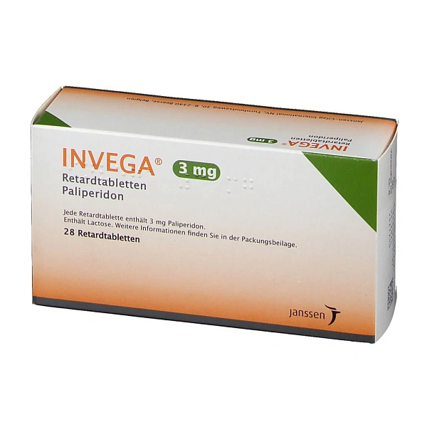 Invega 3mg comp. elib. prel. N30