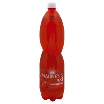 Apă minerală Magnesia Red gazata cu suc de zmeura 1.5L