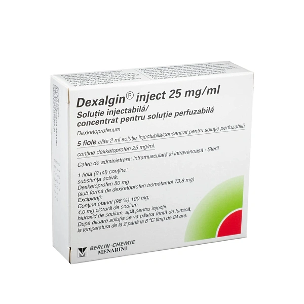 Dexalgin 25mg/ml 2ml N5 Dexalgin 25mg/ml 2ml N5