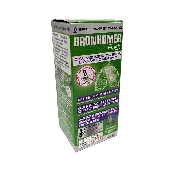 Bronhomer Vegan sirop 125ml 3+