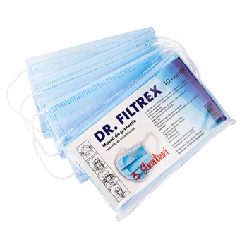 Masca medicala N10 (3 straturi) Dr.Filtrex