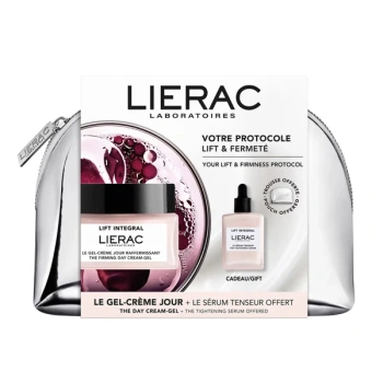 LIERAC Lift Integral Set Cremă-gel 50ml+Ser 15ml+trusă cosmetică