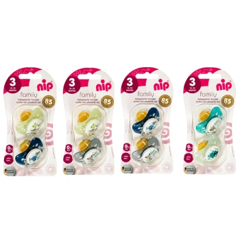 NIP Family B Suzetă latex, mărimea 3 (16-32luni) N2