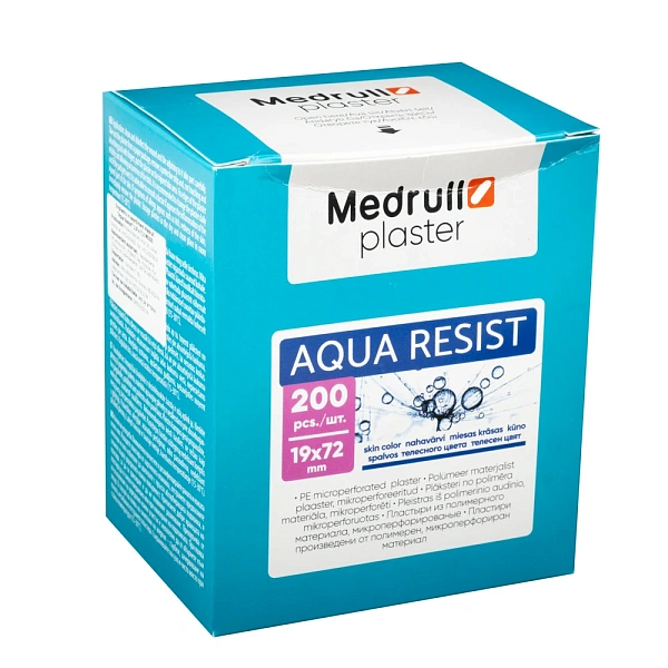 Set emplastru 1.9x7.2cm N200 Aqua Resist