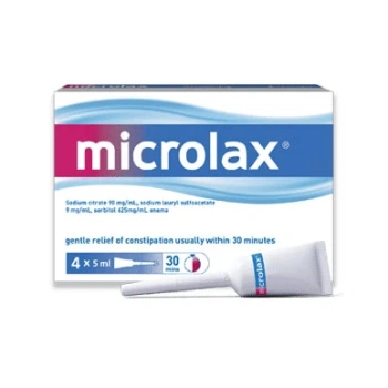 Microlax 5ml pentru copii sol.rectala N4