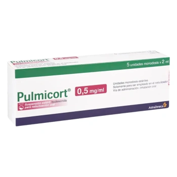 Pulmicort 0.5mg/ml 2ml susp.de inhalat prin nebulizator N5